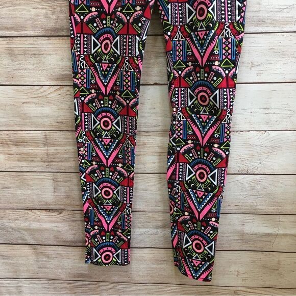 NEW WITHOUT TAGS DIVIDED BY H&M ABSTRACT PRINT STRETCH PANTS - Picture 3 of 6